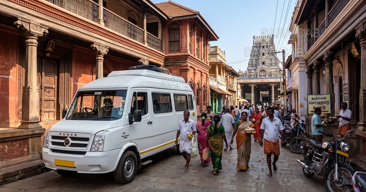 Chennai to Chettinad Heritage Mansions & Cuisine Tour - Sara Cab