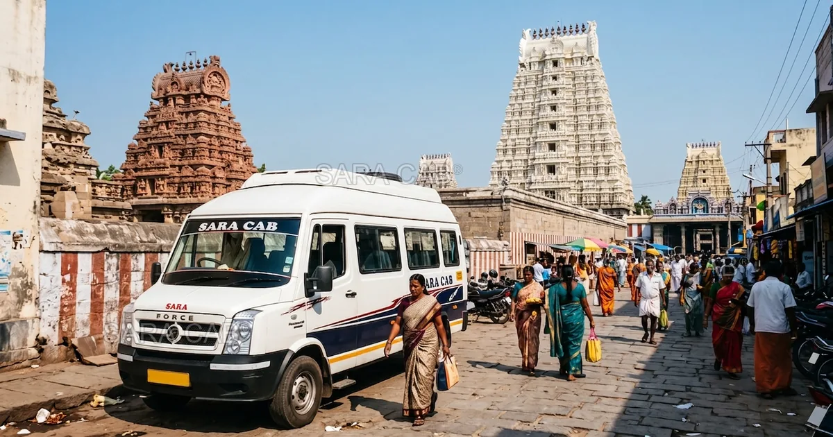 Chennai to Kanchipuram Silk & Temples Tour - Sara Cab