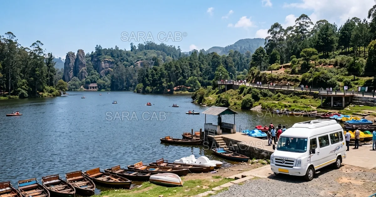 Chennai to Kodaikanal Tempo Traveller and Force Urbania rental - Sara Cab