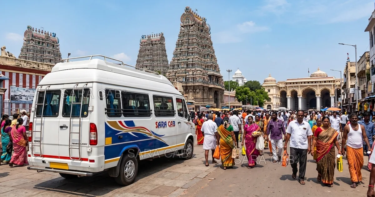 Chennai to Madurai Meenakshi Temple Package - Sara Cab