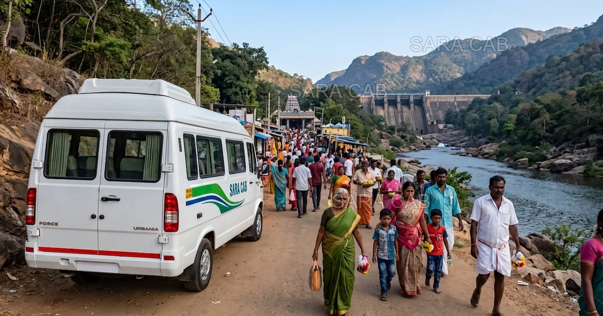 Chennai to Papanasam Agasthiyar Falls Tour - Sara Cab
