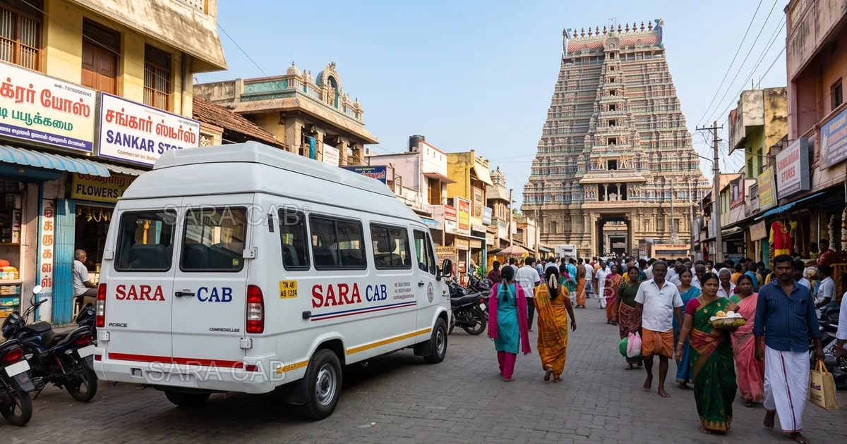 Chennai to Trichy Srirangam & Samayapuram Tour - Sara Cab