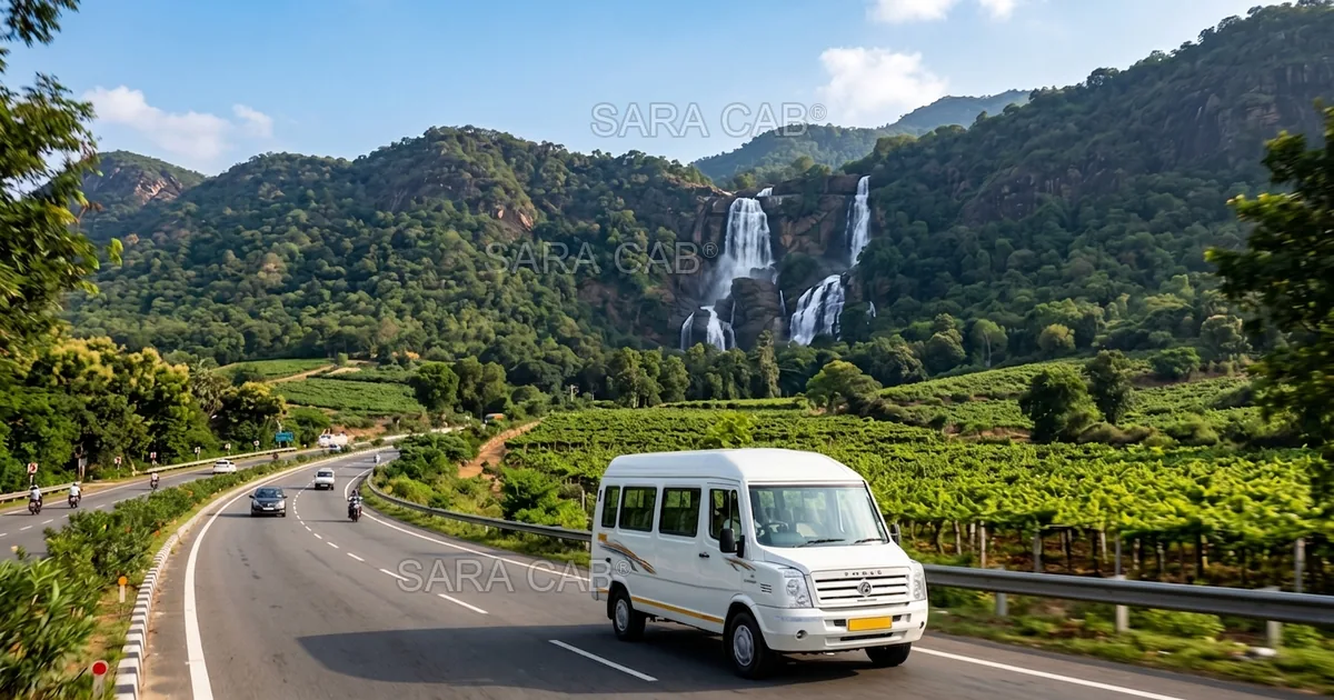 Chennai to Suruli Waterfalls & Cumbum Grape Gardens - Sara Cab
