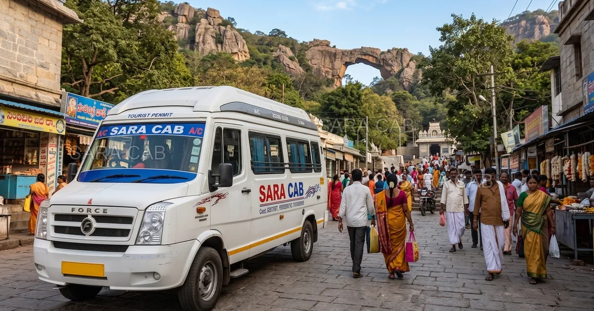 Chennai to Tirupati Tempo Traveller and Force Urbania rental - Sara Cab