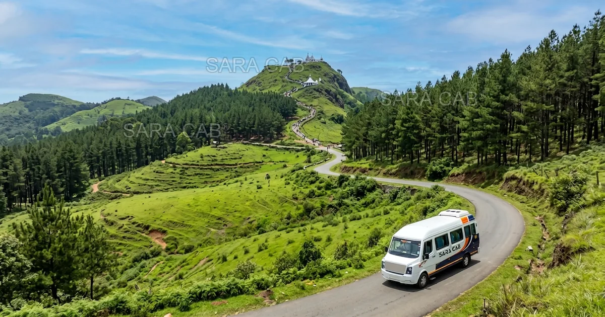 Chennai to Vagamon Tempo Traveller and Force Urbania rental - Sara Cab