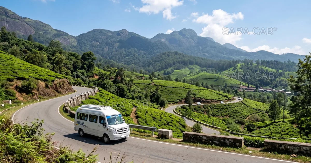 Chennai to Valparai Tea Estates & Wildlife Tour - Sara Cab